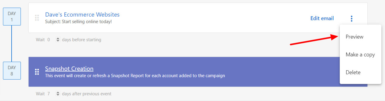 Preview Button