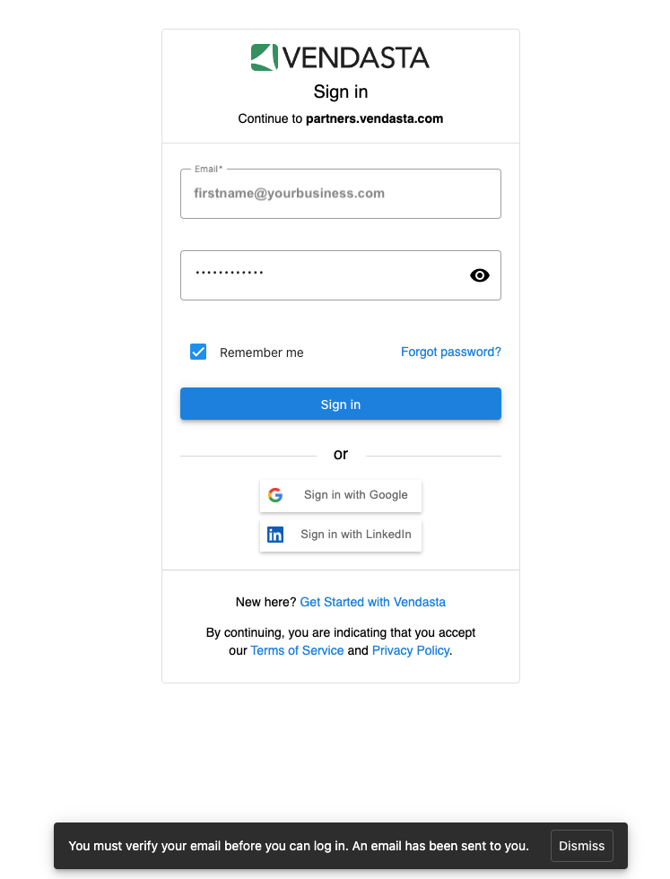 Locked out page