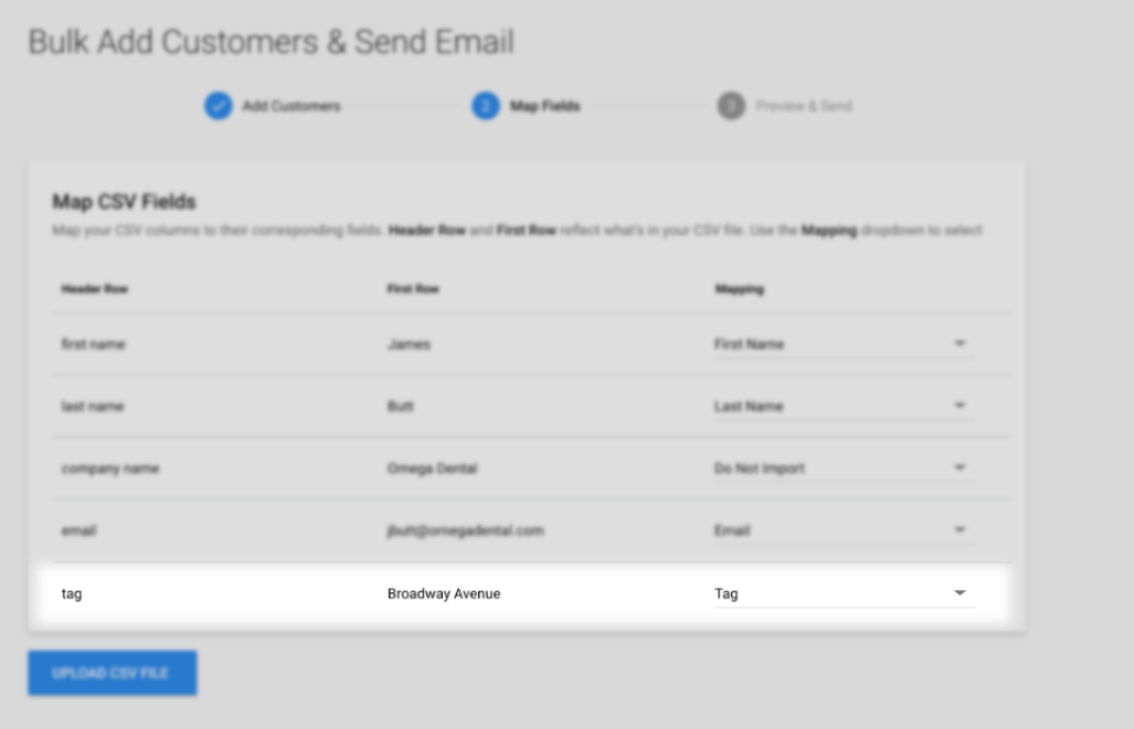 Including tags when uploading via CSV