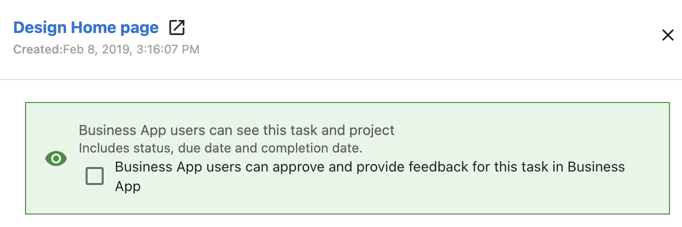Task approval settings
