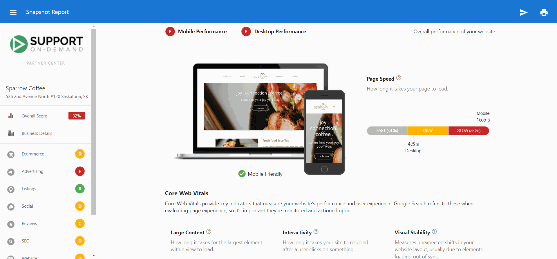 Mobile Subsection