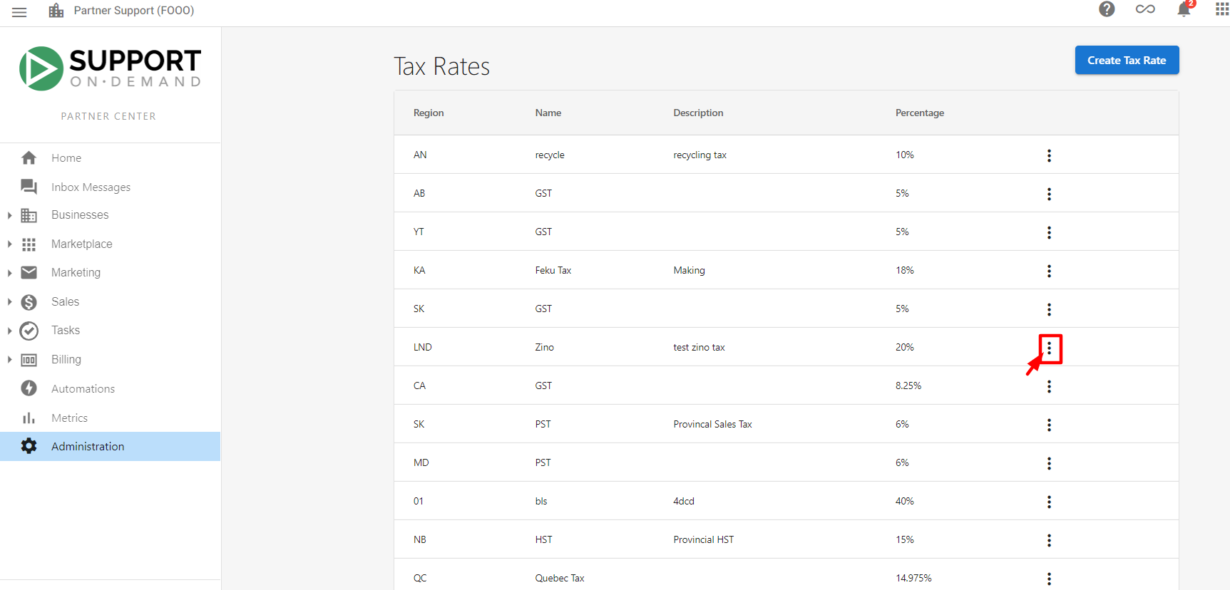 billing-how-can-i-edit-tax-rates-on-the-platform-vendasta-support